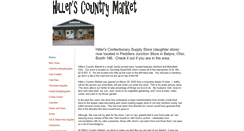 Desktop Screenshot of hillerscountrymarket.com